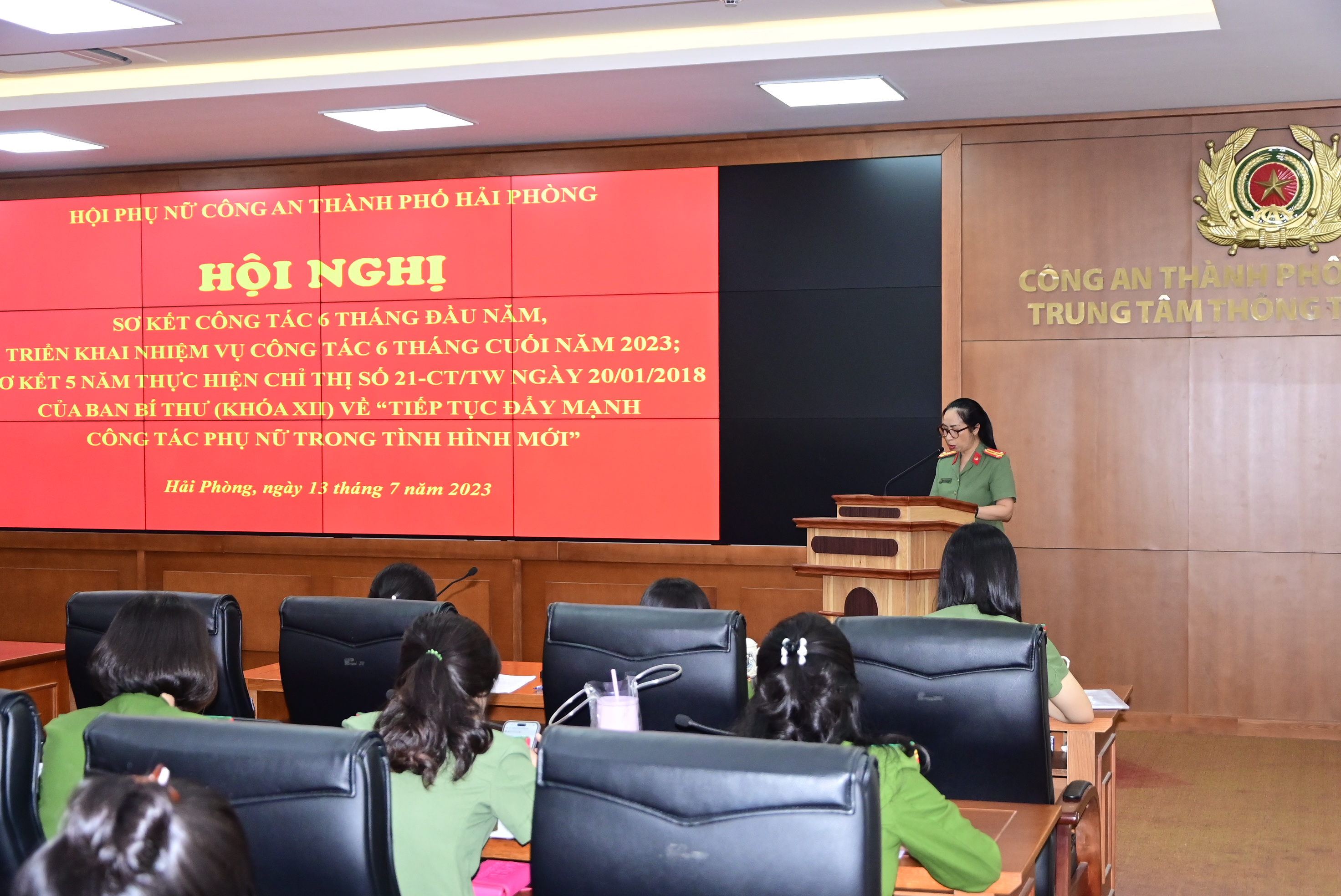 Hội phụ nữ CATP thực hiện hiệu quả các hoạt động, xã hội tình nghĩa; tích cực tham gia thực hiện hiệu quả Đề án 06 của Chính phủ